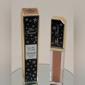 TOO FACED Twinkle Liquid Glitter Eyeshadow-Pink Champagne Sugar RARE & HTF! BNIB